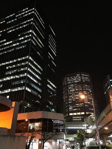 大阪梅田の大阪駅前ビル